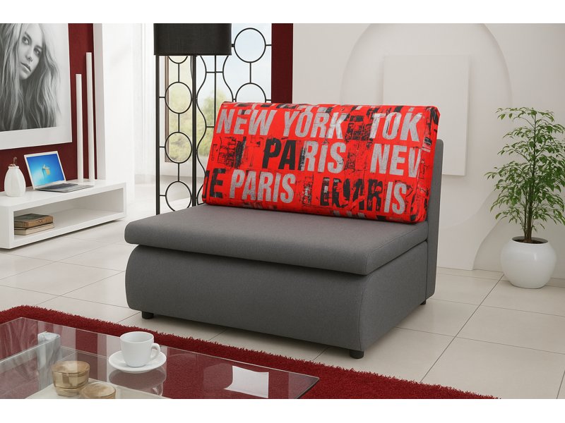 Kubus fotelágy Szombathely – modern, ágyneműtartós, kinyitható fotel a Fiore Bútortól